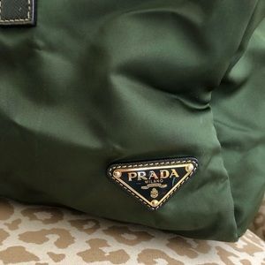 PRADA nylon gym-style handbag